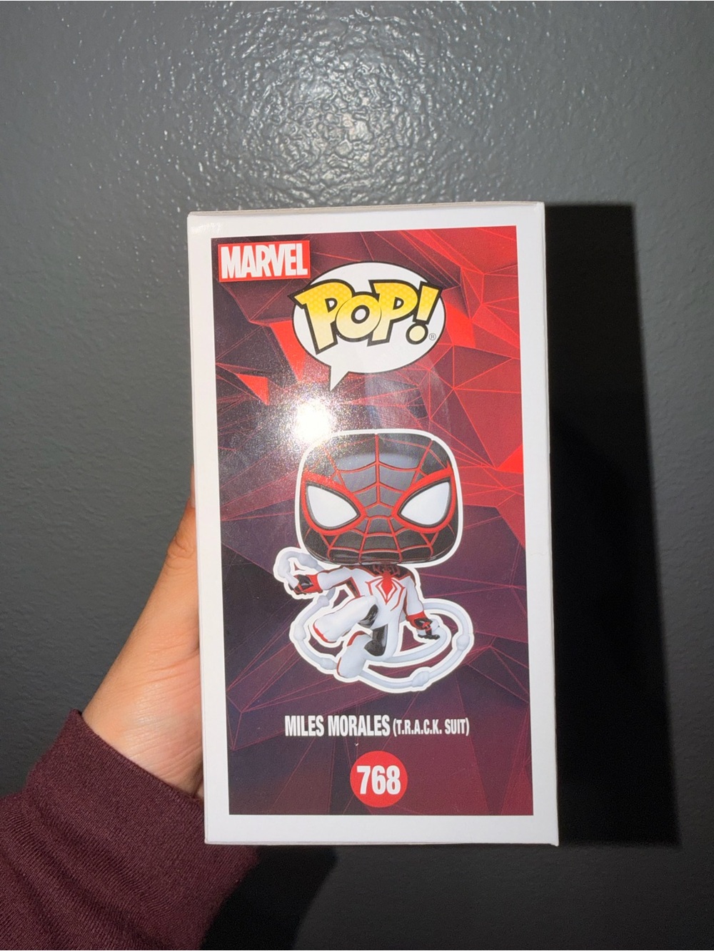 Funko Miles Morales Pop! Figure - Black, Red & White - Picture 2 of 2